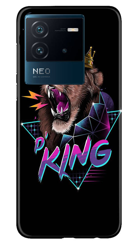 Colorful Square Mobile Back Case for iQOO Neo 6 5G (Design - 187) Colorful Square Case for iQOO Neo 6 5G (Design No. 187)