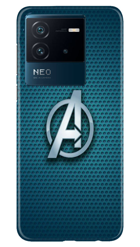 Ironman Captain America Mobile Back Case for iQOO Neo 6 5G (Design - 214) Ironman Captain America Case for iQOO Neo 6 5G (Design No. 214)