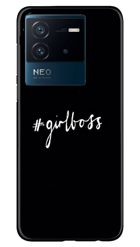Like a Girl Boss Mobile Back Case for iQOO Neo 6 5G (Design - 234) Like a Girl Boss Case for iQOO Neo 6 5G (Design No. 234)