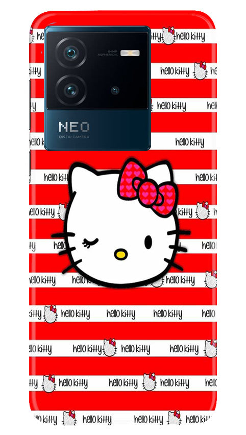 Hello Kitty Mobile Back Case for iQOO Neo 6 5G (Design - 323) Hello Kitty Mobile Back Case for iQOO Neo 6 5G (Design - 323)