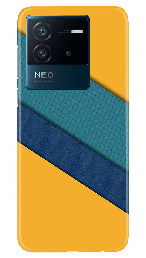 Diagonal Pattern Mobile Back Case for iQOO Neo 6 5G (Design - 329) Diagonal Pattern Mobile Back Case for iQOO Neo 6 5G (Design - 329)