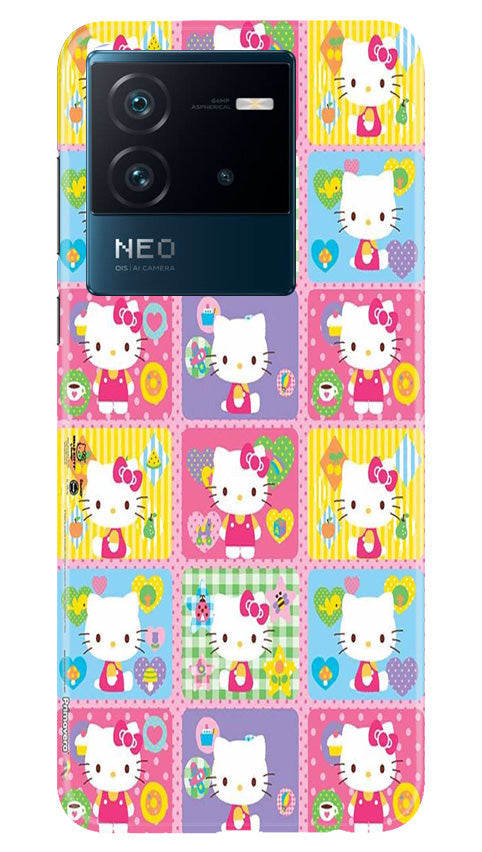 Kitty Mobile Back Case for iQOO Neo 6 5G (Design - 357) Kitty Mobile Back Case for iQOO Neo 6 5G (Design - 357)