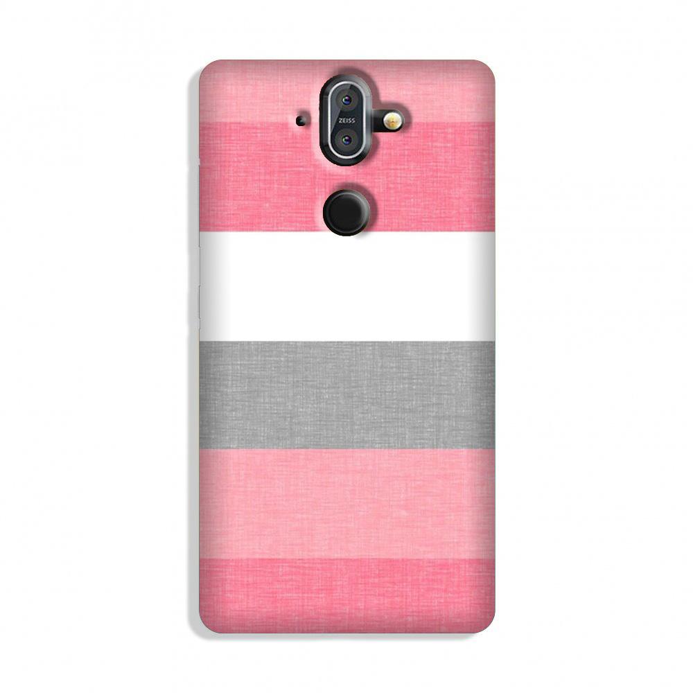 Pink white pattern Case for Nokia 9 Pink white pattern Case for Nokia 9
