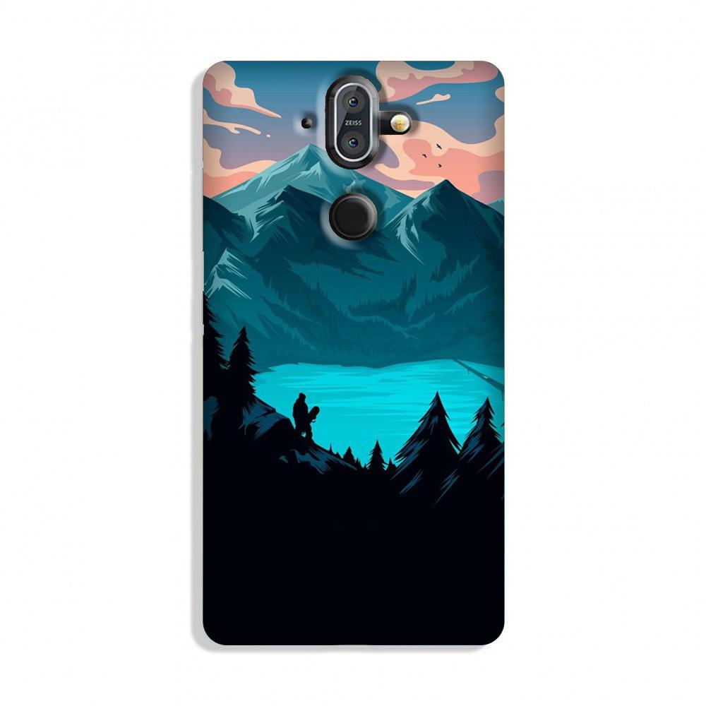 Mountains Case for Nokia 9 Pureview (Design - 186) Mountains Case for Nokia 9 Pureview (Design - 186)