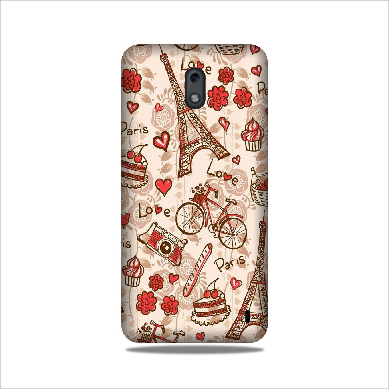 Love Paris Case for Nokia 2 (Design - 103) Love Paris Case for Nokia 2 (Design - 103)