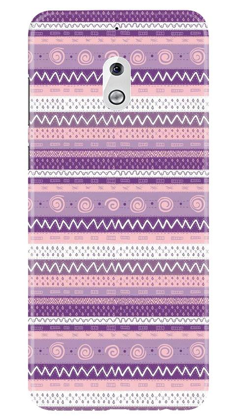 Zigzag line pattern3 Mobile Back Case for Nokia 2.1 (Design - 11) Zigzag line pattern3 Case for Nokia 2.1