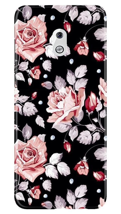 Pink rose Mobile Back Case for Nokia 2.1 (Design - 12) Pink rose Case for Nokia 2.1