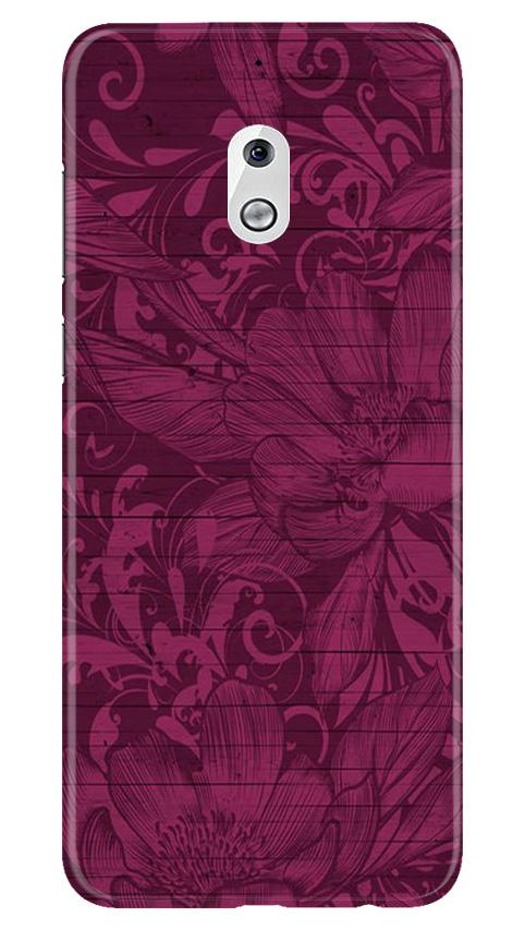 Purple Backround Mobile Back Case for Nokia 2.1 (Design - 22) Purple Backround Case for Nokia 2.1