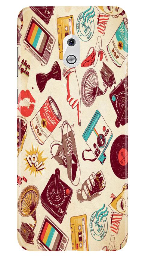 Vintage Mobile Back Case for Nokia 2.1 (Design - 35) Vintage Case for Nokia 2.1