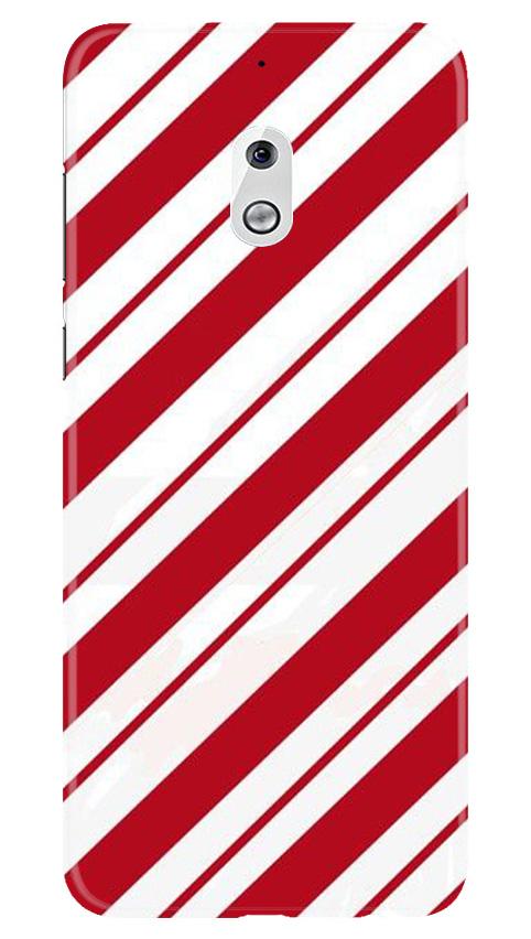 Red White Mobile Back Case for Nokia 2.1 (Design - 44) Red White Case for Nokia 2.1