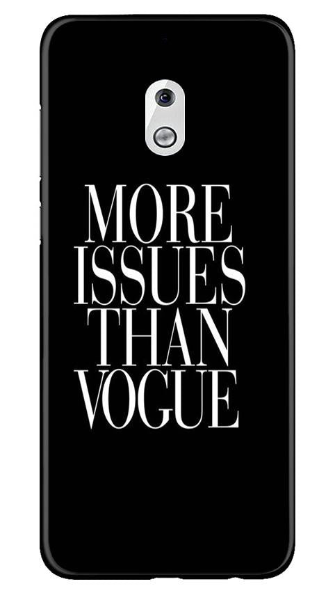 More Issues than Vague Mobile Back Case for Nokia 2.1 (Design - 74) More Issues than Vague Case for Nokia 2.1