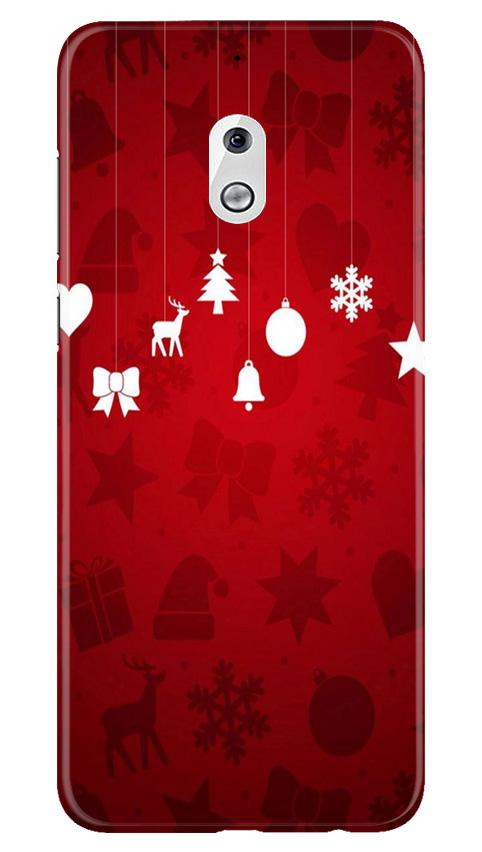 Christmas Mobile Back Case for Nokia 2.1 (Design - 78) Christmas Case for Nokia 2.1