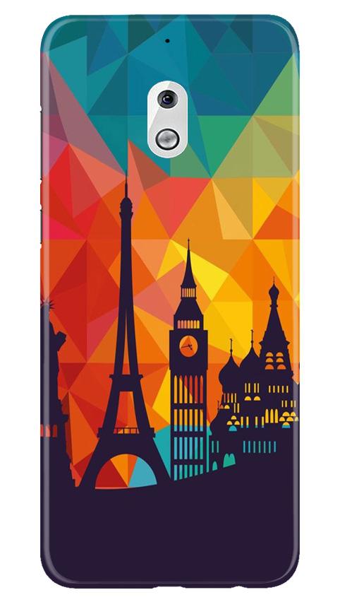 Eiffel Tower2 Mobile Back Case for Nokia 2.1 (Design - 91) Eiffel Tower2 Case for Nokia 2.1
