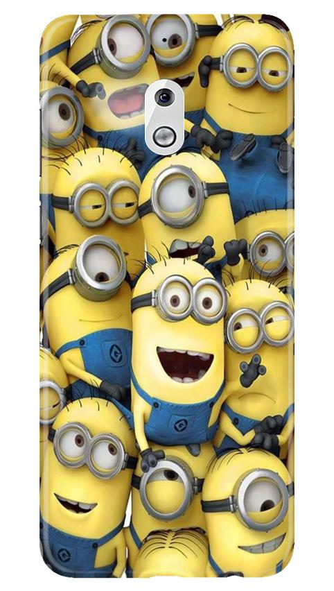 Minions Mobile Back Case for Nokia 2.1 (Design - 127) Minions Case for Nokia 2.1 (Design - 127)