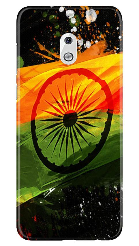 Indian Flag Mobile Back Case for Nokia 2.1 (Design - 137) Indian Flag Case for Nokia 2.1 (Design - 137)