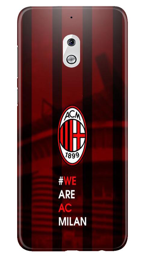 AC Milan Mobile Back Case for Nokia 2.1 (Design - 155) AC Milan Case for Nokia 2.1 (Design - 155)
