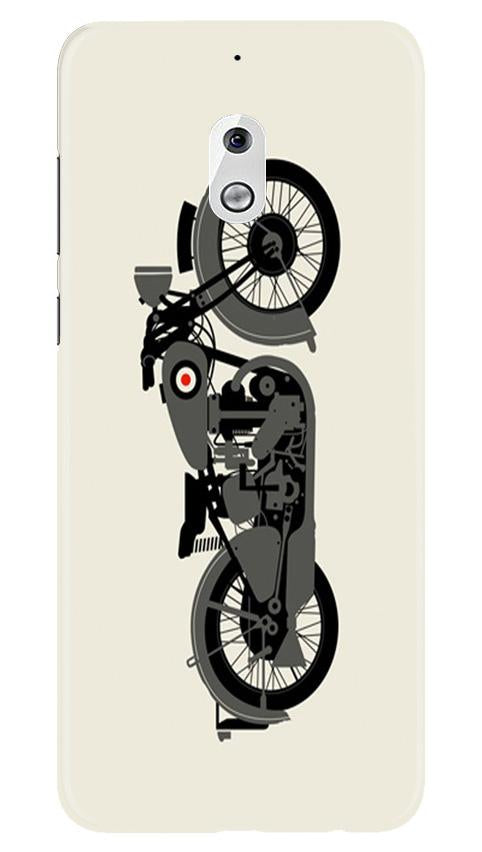 MotorCycle Mobile Back Case for Nokia 2.1 (Design - 259) MotorCycle Case for Nokia 2.1 (Design No. 259)