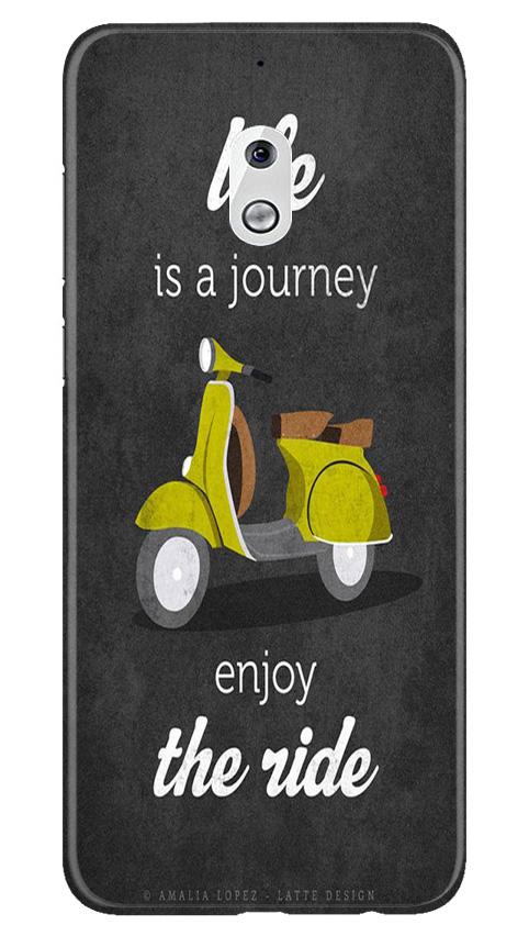 Life is a Journey Mobile Back Case for Nokia 2.1 (Design - 261) Life is a Journey Case for Nokia 2.1 (Design No. 261)