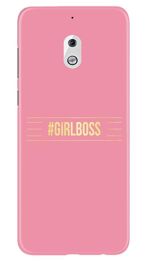Girl Boss Pink Mobile Back Case for Nokia 2.1 (Design - 263) Girl Boss Pink Case for Nokia 2.1 (Design No. 263)