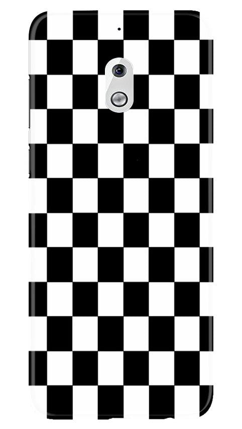 Black White Boxes Mobile Back Case for Nokia 2.1 (Design - 372) Black White Boxes Mobile Back Case for Nokia 2.1 (Design - 372)