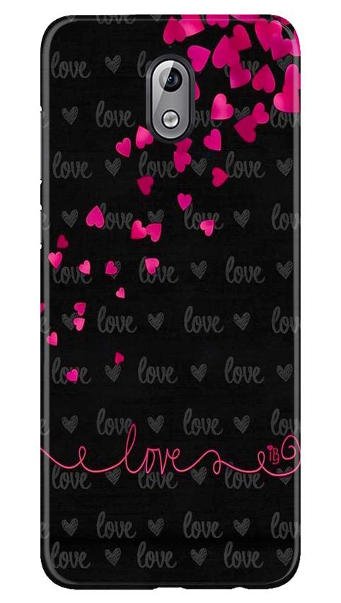 Love in Air Mobile Back Case for Nokia 3.1 (Design - 89) Love in Air Case for Nokia 3.1