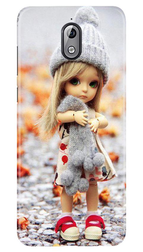 Cute Doll Mobile Back Case for Nokia 3.1 (Design - 93) Cute Doll Case for Nokia 3.1