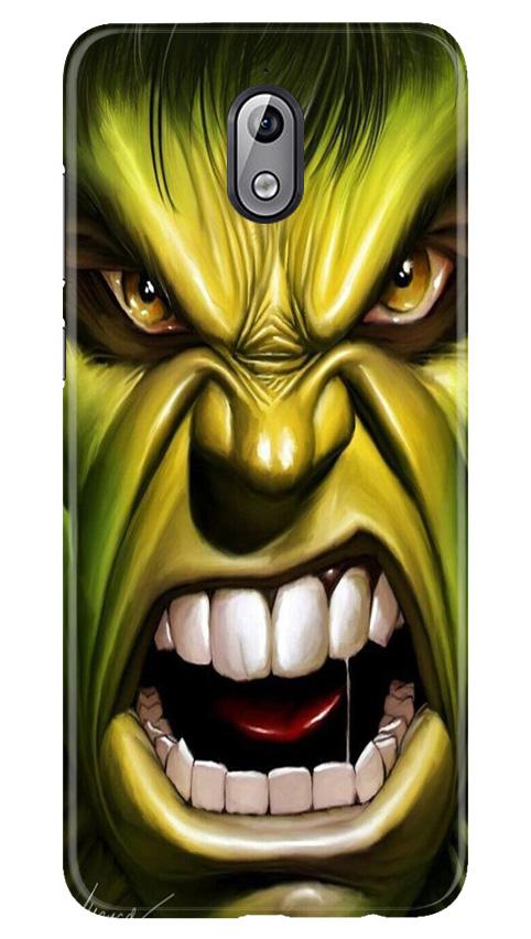 Hulk Superhero Mobile Back Case for Nokia 3.1 (Design - 121) Hulk Superhero Case for Nokia 3.1 (Design - 121)