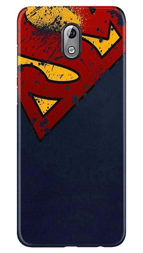 Superman Superhero Mobile Back Case for Nokia 3.1 (Design - 125) Superman Superhero Case for Nokia 3.1 (Design - 125)