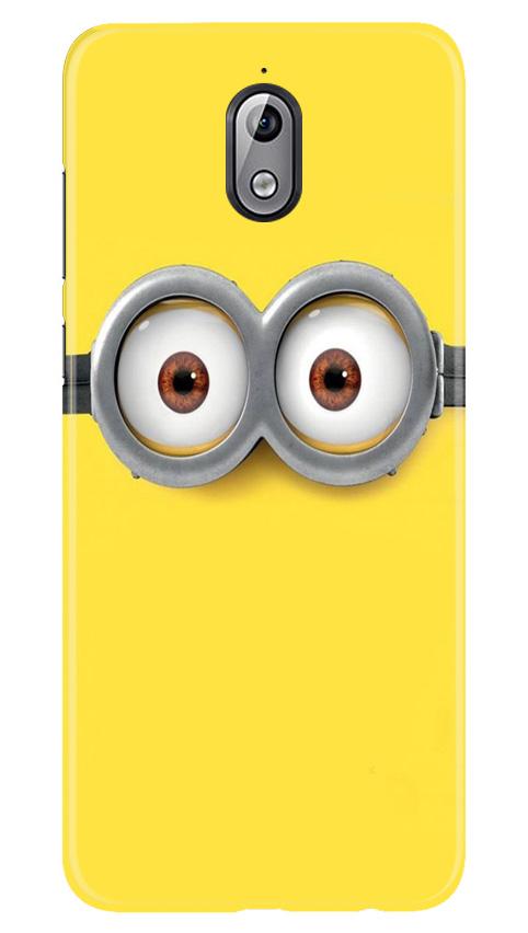 Minions Mobile Back Case for Nokia 3.1 (Design - 128) Minions Case for Nokia 3.1 (Design - 128)