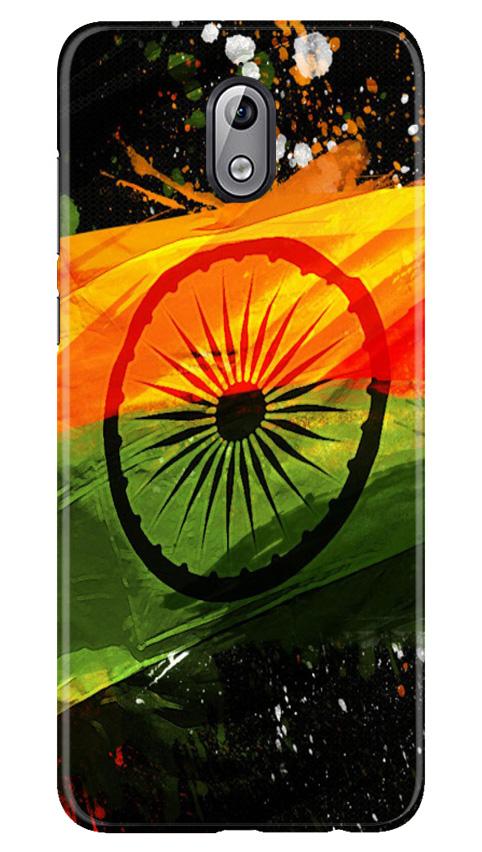 Indian Flag Mobile Back Case for Nokia 3.1 (Design - 137) Indian Flag Case for Nokia 3.1 (Design - 137)