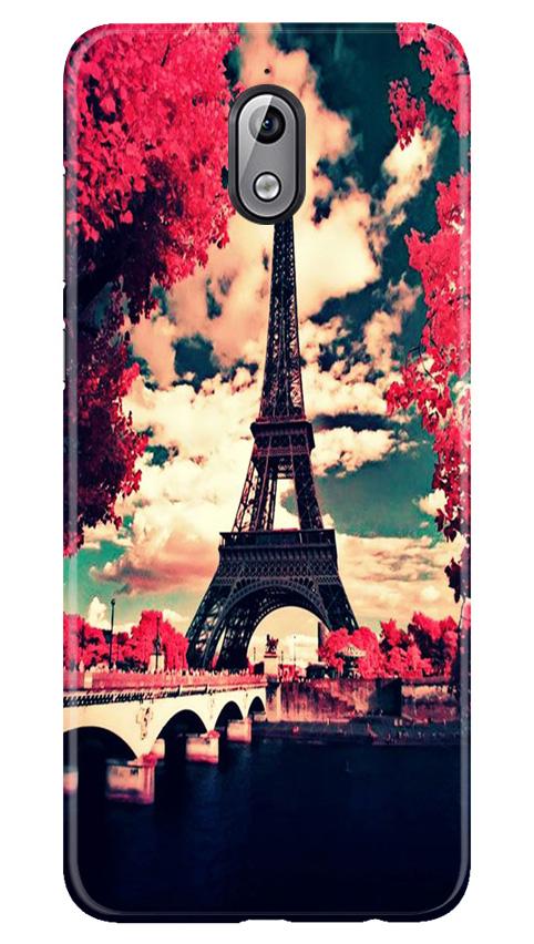 Eiffel Tower Mobile Back Case for Nokia 3.1 (Design - 212) Eiffel Tower Case for Nokia 3.1 (Design No. 212)