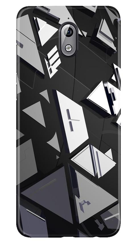 Modern Art Mobile Back Case for Nokia 3.1 (Design - 230) Modern Art Case for Nokia 3.1 (Design No. 230)