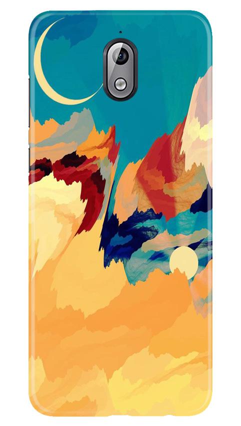 Modern Art Mobile Back Case for Nokia 3.1 (Design - 236) Modern Art Case for Nokia 3.1 (Design No. 236)