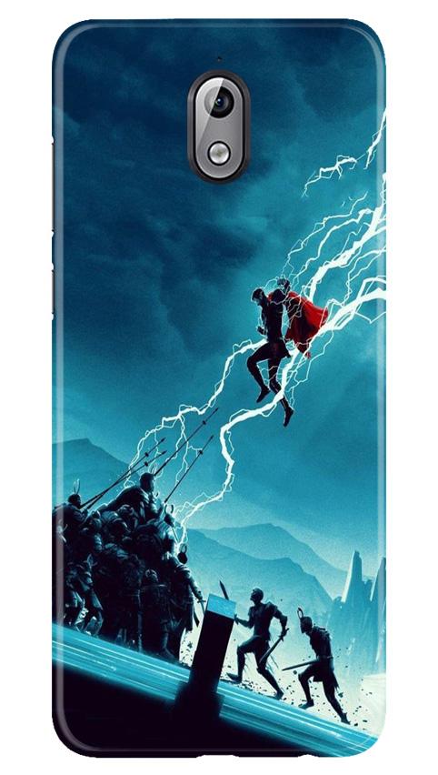 Thor Avengers Mobile Back Case for Nokia 3.1 (Design - 243) Thor Avengers Case for Nokia 3.1 (Design No. 243)