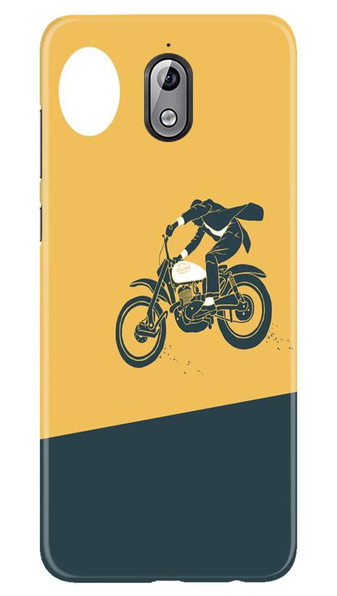 Bike Lovers Mobile Back Case for Nokia 3.1 (Design - 256) Bike Lovers Case for Nokia 3.1 (Design No. 256)