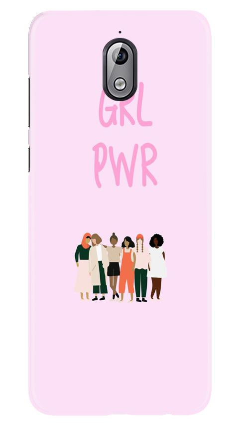 Girl Power Mobile Back Case for Nokia 3.1 (Design - 267) Girl Power Case for Nokia 3.1 (Design No. 267)