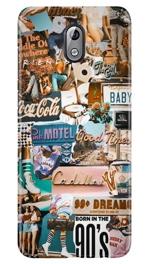 Vintage Design Mobile Back Case for Nokia 3.1 (Design - 284) Vintage Design Case for Nokia 3.1 (Design No. 284)