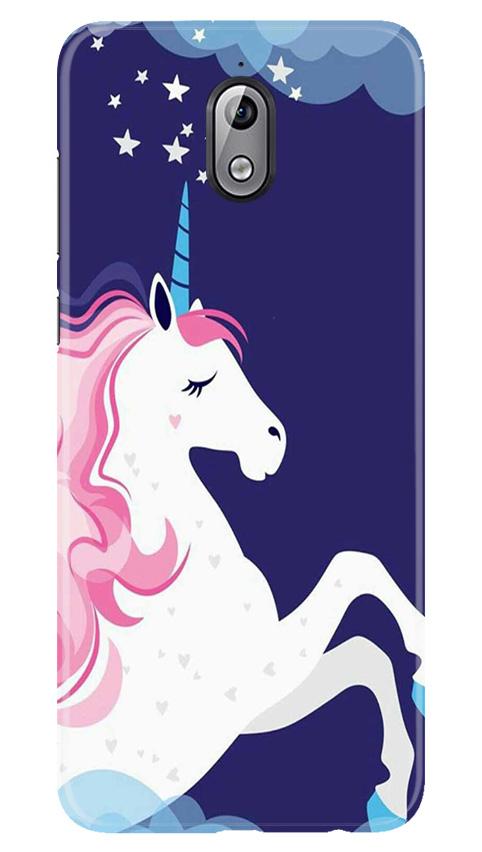 Unicorn Mobile Back Case for Nokia 3.1 (Design - 365) Unicorn Mobile Back Case for Nokia 3.1 (Design - 365)