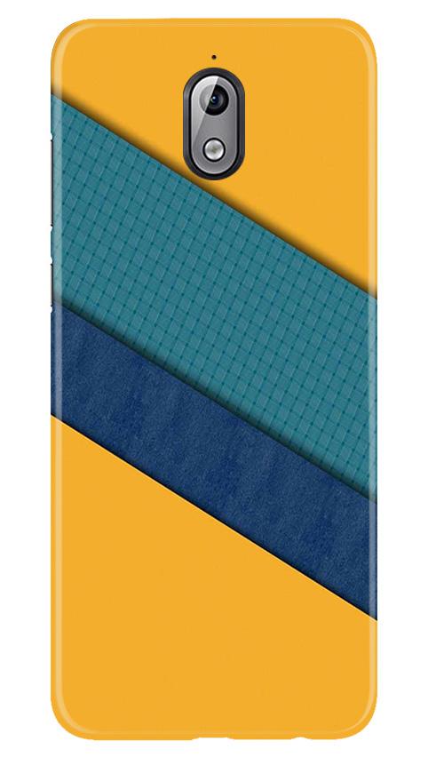 Diagonal Pattern Mobile Back Case for Nokia 3.1 (Design - 370) Diagonal Pattern Mobile Back Case for Nokia 3.1 (Design - 370)