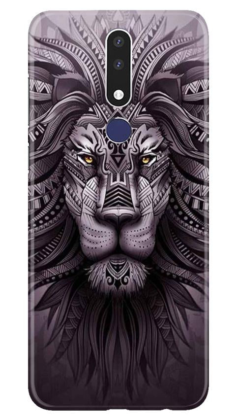Lion Mobile Back Case for Nokia 3.1 Plus (Design - 315) Lion Mobile Back Case for Nokia 3.1 Plus (Design - 315)