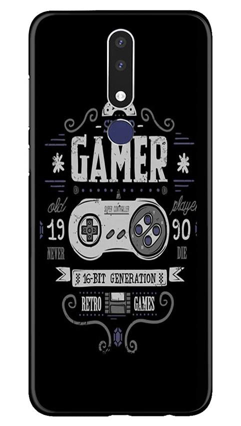 Gamer Mobile Back Case for Nokia 3.1 Plus (Design - 330) Gamer Mobile Back Case for Nokia 3.1 Plus (Design - 330)