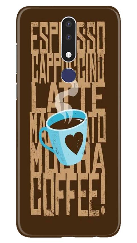 Love Coffee Mobile Back Case for Nokia 3.1 Plus (Design - 351) Love Coffee Mobile Back Case for Nokia 3.1 Plus (Design - 351)