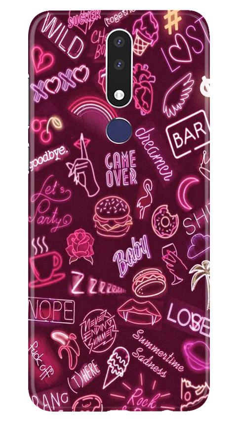 Party Theme Mobile Back Case for Nokia 3.1 Plus (Design - 392) Party Theme Mobile Back Case for Nokia 3.1 Plus (Design - 392)