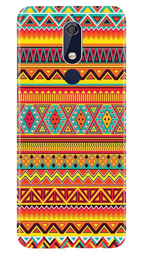 Zigzag line pattern Mobile Back Case for Nokia 5.1 (Design - 4) Zigzag line pattern Case for Nokia 5.1