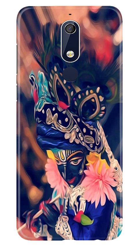 Lord Krishna Mobile Back Case for Nokia 5.1 (Design - 16) Lord Krishna Case for Nokia 5.1