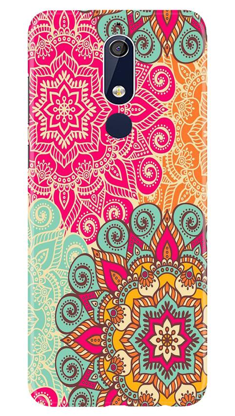 Rangoli art2 Mobile Back Case for Nokia 5.1 (Design - 29) Rangoli art2 Case for Nokia 5.1