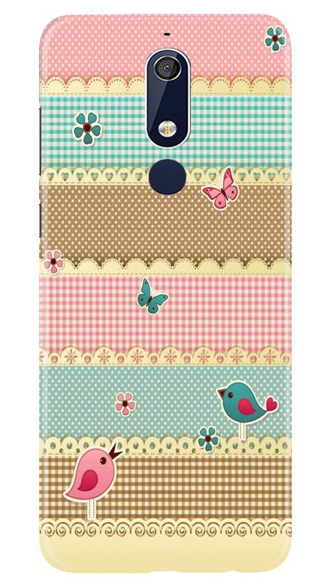Gift paper Mobile Back Case for Nokia 5.1 (Design - 38) Gift paper Case for Nokia 5.1