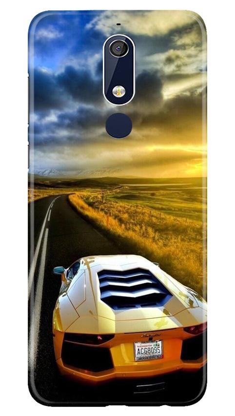 Car lovers Mobile Back Case for Nokia 5.1 (Design - 46) Car lovers Case for Nokia 5.1