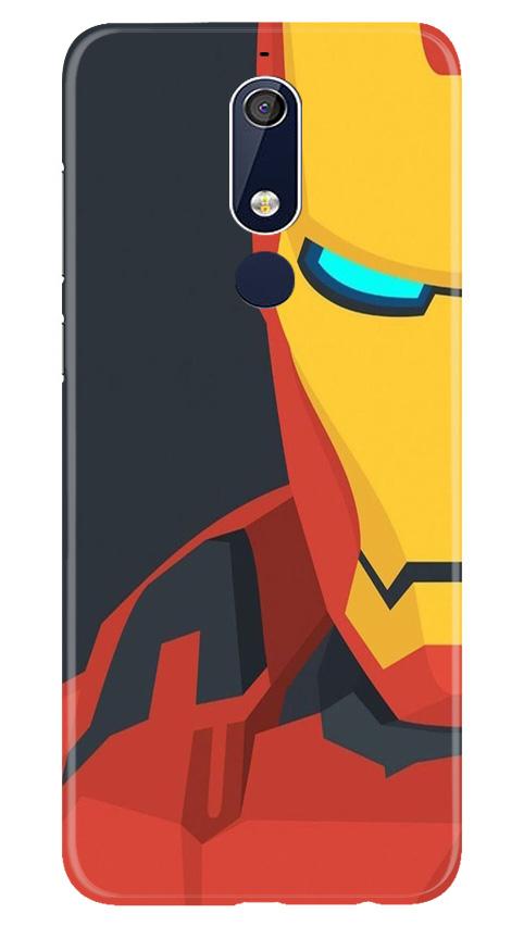 Iron Man Superhero Mobile Back Case for Nokia 5.1 (Design - 120) Iron Man Superhero Case for Nokia 5.1 (Design - 120)
