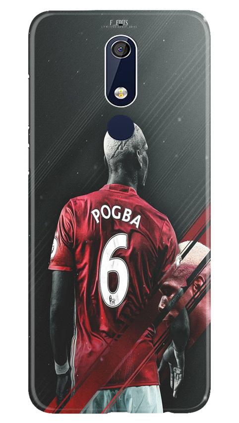 Pogba Mobile Back Case for Nokia 5.1 (Design - 167) Pogba Case for Nokia 5.1 (Design - 167)